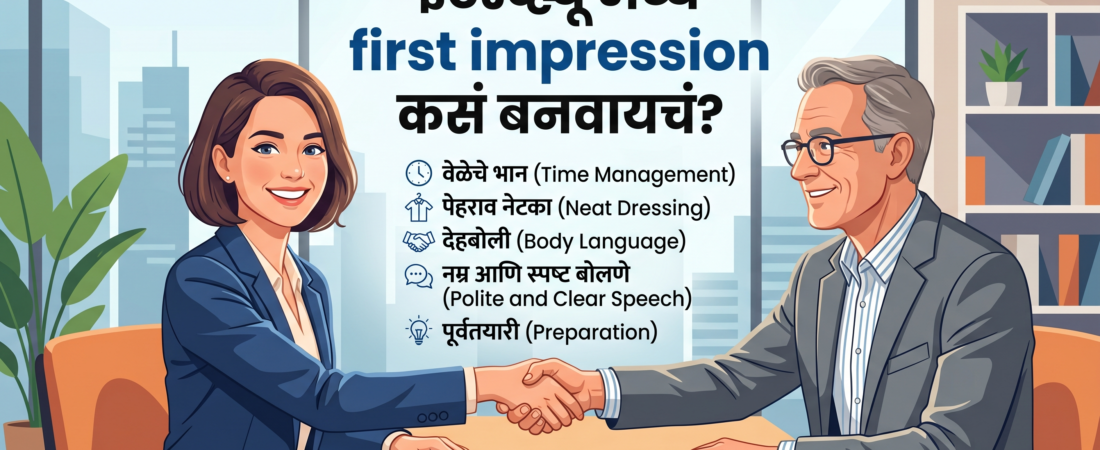 इंटरव्ह्यूमध्ये ‘First Impression’ कसं बनवायचं? ५ सोप्या टिप्स!